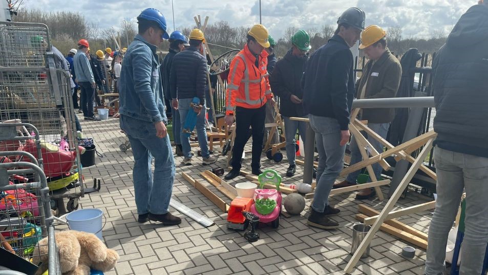 Jonge Waterbouwers versterken samenwerking bij Chainlab